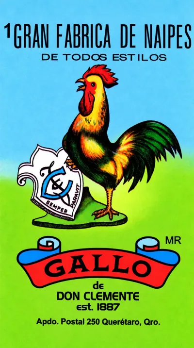 El Gallo, carta 1 de la Lotería Mexicana