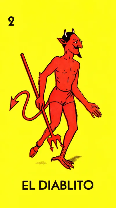 El Diablito, carta 2 de la Lotería Mexicana