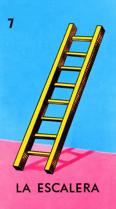 La Escalera, carta 7 de la Lotería Mexicana