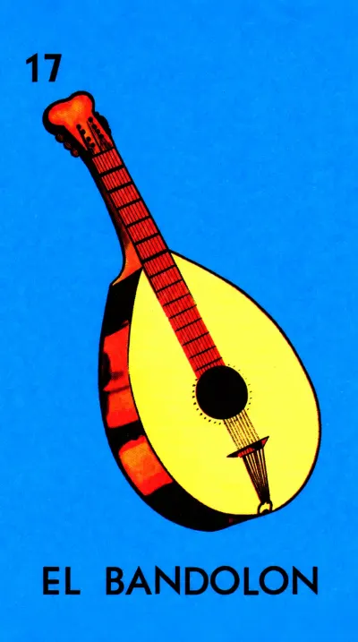 El Bandolón, carta 17 de la Lotería Mexicana